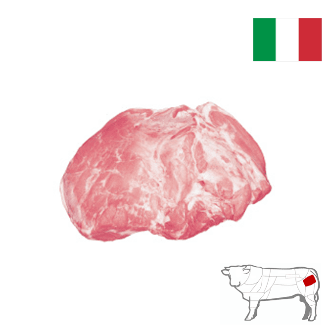 Fesa di vitello bianco Italia 6/7 kg S/V