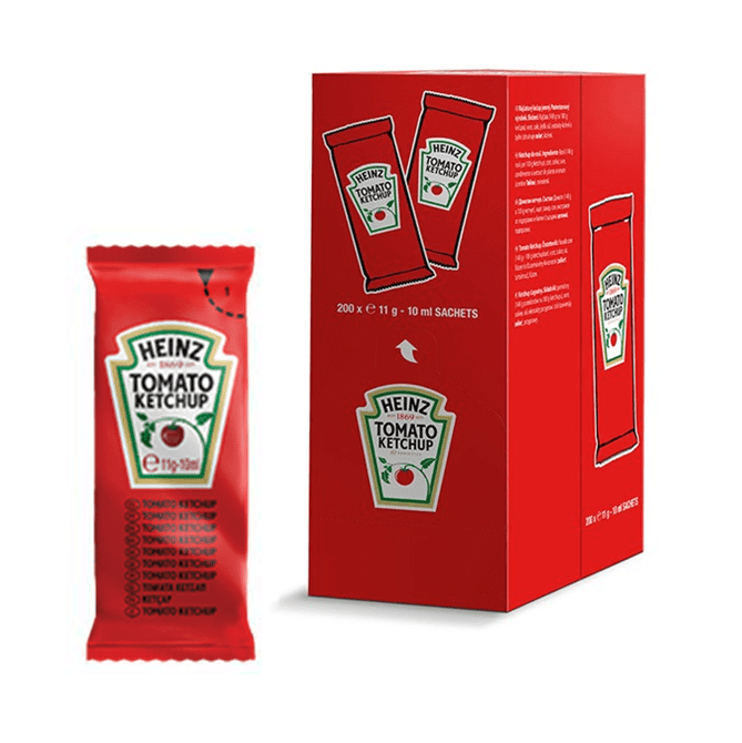 Ketchup monoporzione 200 x 11g - Heinz
