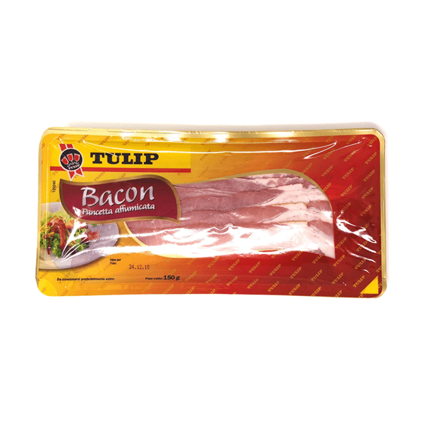 Bacon affumicato a fette 150g - Tulip