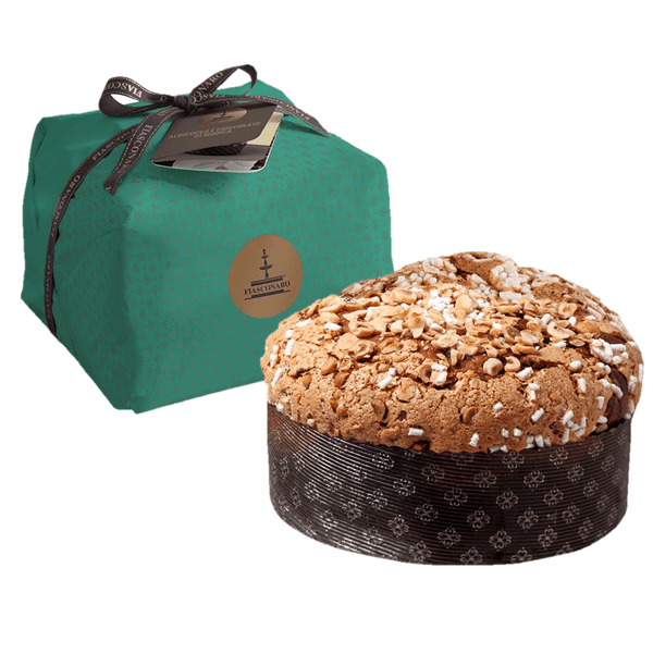 Panettone Albicocche e Cioccolato di Modica 1kg - Fiasconaro