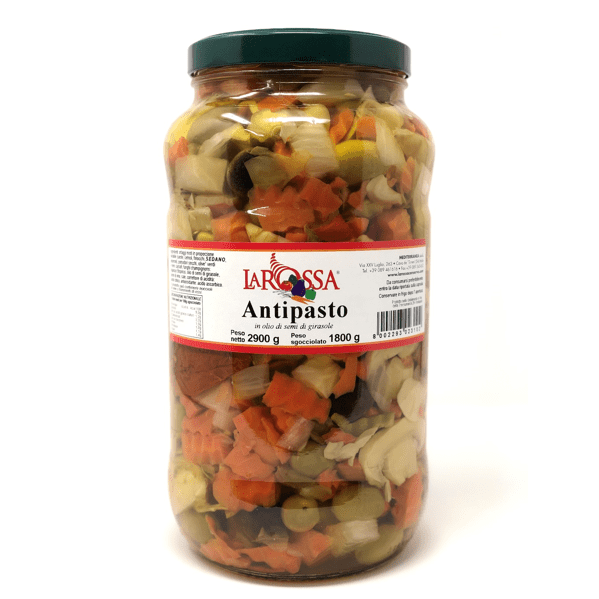 Antipasto sott'olio 2,9 kg - La Rossa