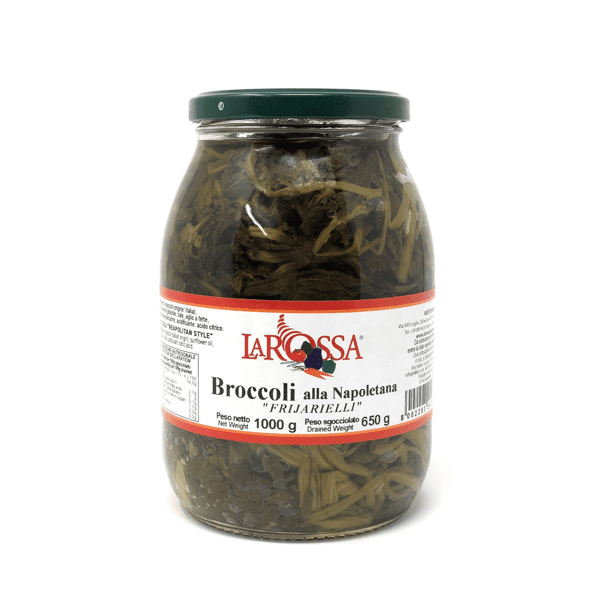 Broccoli alla Napoletana sott'olio 1 kg - La Rossa