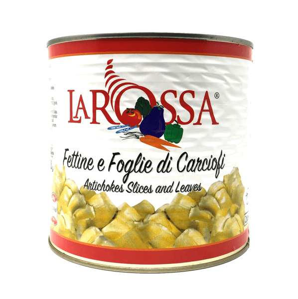 Carciofi a Fette e Foglie al naturale 2,5 kg - La Rossa