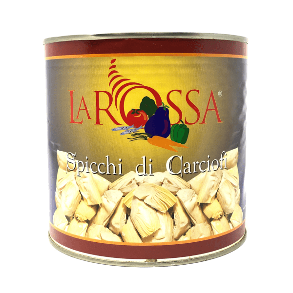 Carciofi a spicchi al naturale 2,5 kg - La Rossa