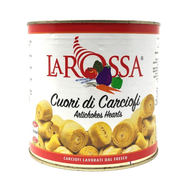 Carciofini interi al naturale 2,5 kg - La Rossa