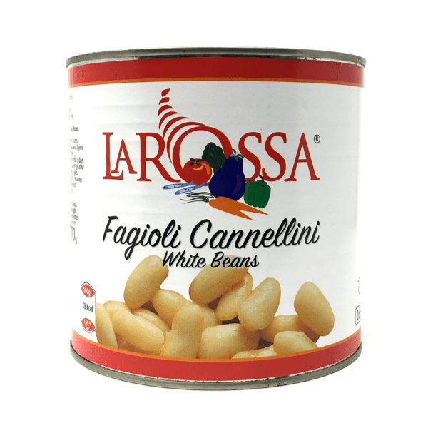 Fagioli cannellini lessati 2,5 kg - La Rossa