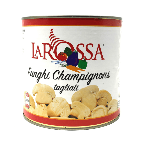 Funghi Champignon al naturale 2,5 kg - La Rossa