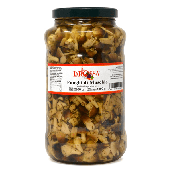 Funghi di Muschio sott'olio 2,9 kg - La Rossa