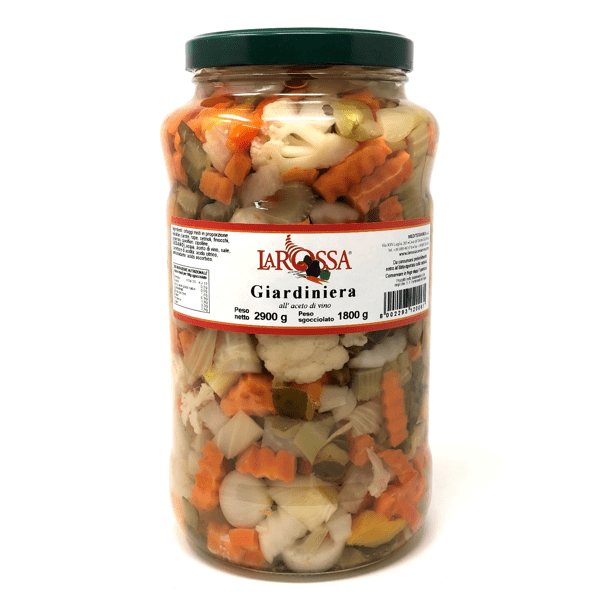 Giardiniera sott'aceto 2,9 kg - La Rossa