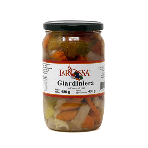 Giardiniera sott'aceto 680g - La Rossa