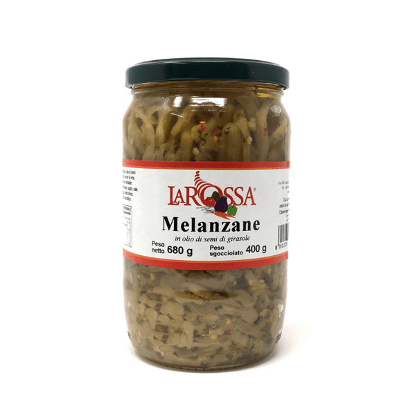 Melanzane a filetti sott'olio 680g - La Rossa