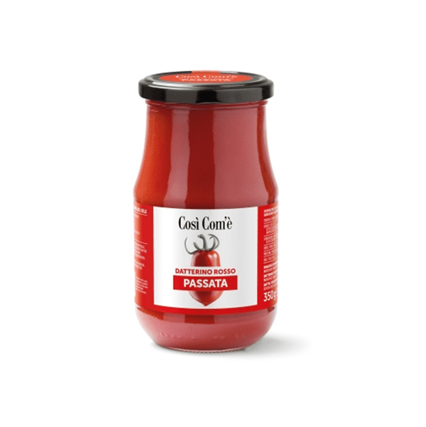 Passata di Pomodorino Datterino Rosso 350g - Così com'è