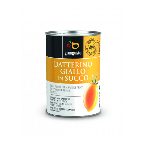 Pomodorino Datterino Giallo in succo 400g - GranGusto