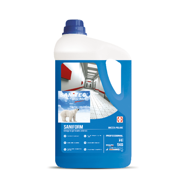 Detergente disinfettante H.A.C.C.P. Saniform 5 kg - Sanitec