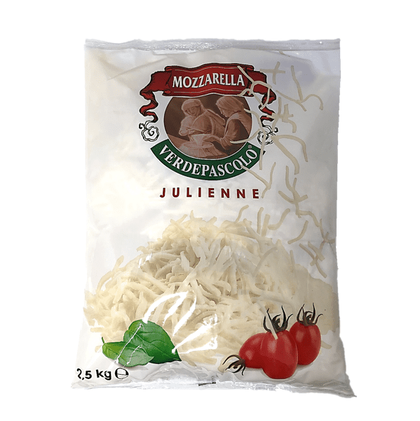 Mozzarella Julienne 2,5 kg - Verde Pascolo