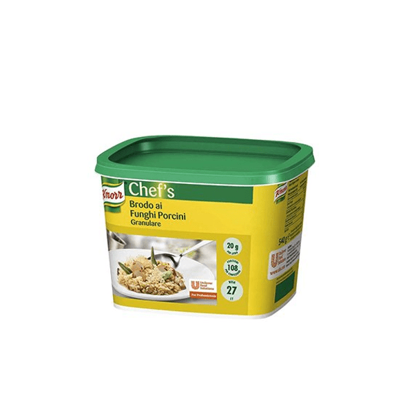 Brodo ai funghi porcini granulare 500g - Knorr