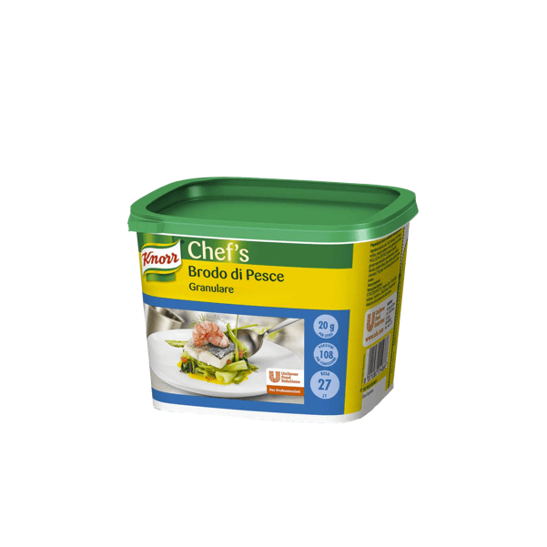 Brodo di pesce granulare 550g - Knorr