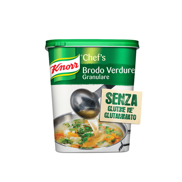 Brodo di verdure Granulare senza glutine 1 kg - Knorr