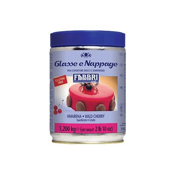 Glasse e Nappage Amarena 1,2 kg - Fabbri