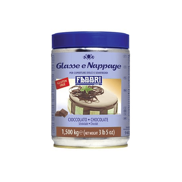 Glasse e Nappage Cioccolato 1,5 kg - Fabbri