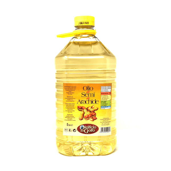 Olio di semi di arachide 5 lt - Oleificio del Golfo