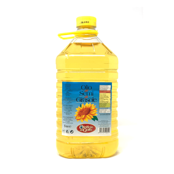 Olio di semi di girasole 5 lt - Oleificio del Golfo