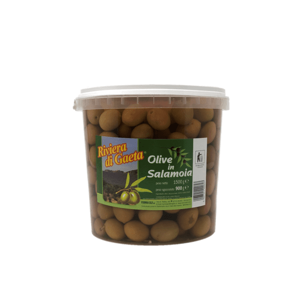 Olive itranelle in salamoia 900g - Riviera di Gaeta