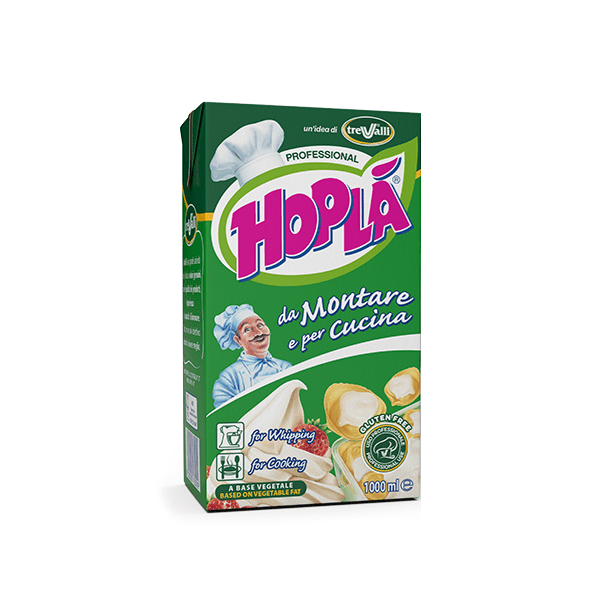 Panna vegetale Hoplà neutra 1 lt - Tre Valli