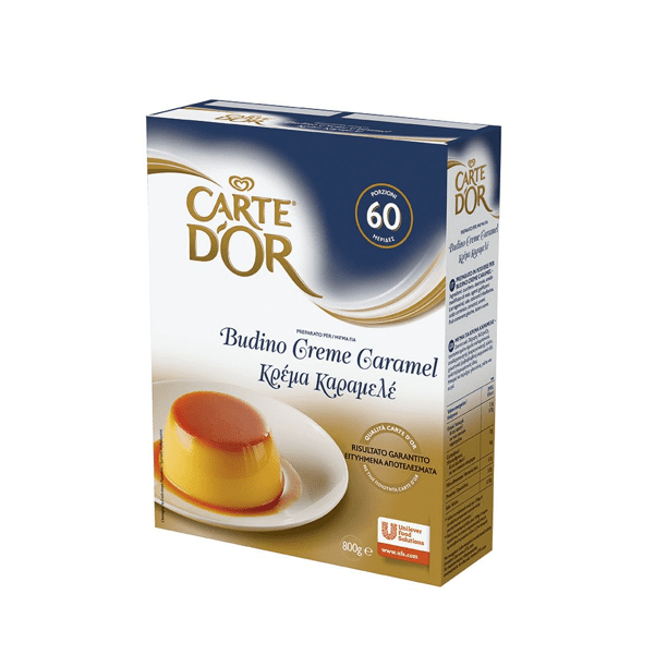 Preparato per Budino Creme Caramel 800g - Carte d'Or