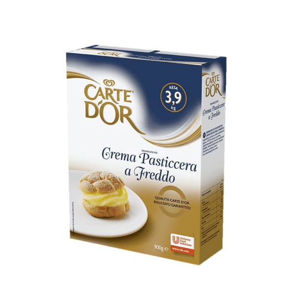 Preparato per Crema Pasticcera a freddo 900g - Carte d'Or