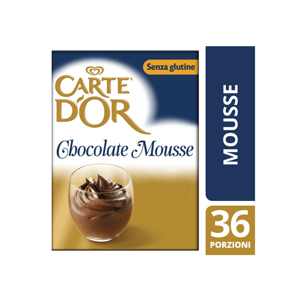 Preparato per Mousse al Cioccolato senza glutine 720g - Carte d'Or