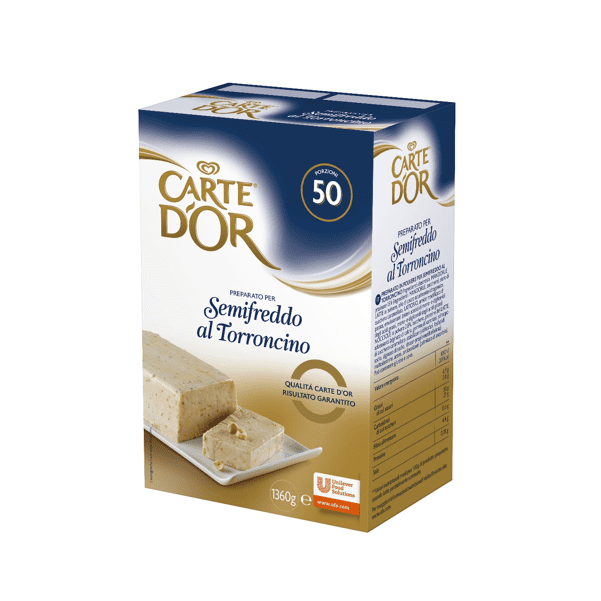 Preparato per Semifreddo al Torroncino 1,36 Kg - Carte d'Or