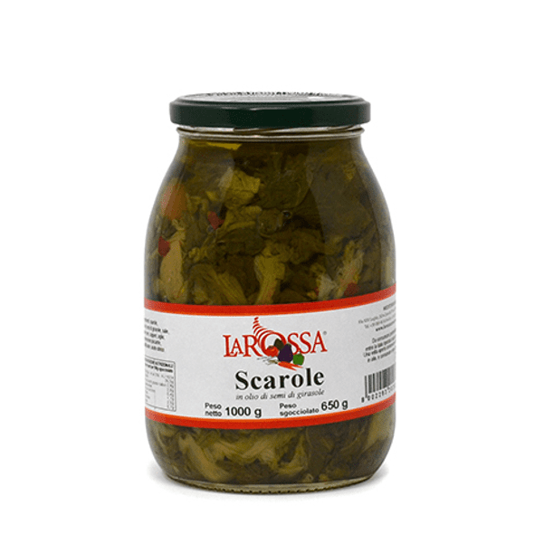 Scarola condita sott'olio 1 kg - La Rossa