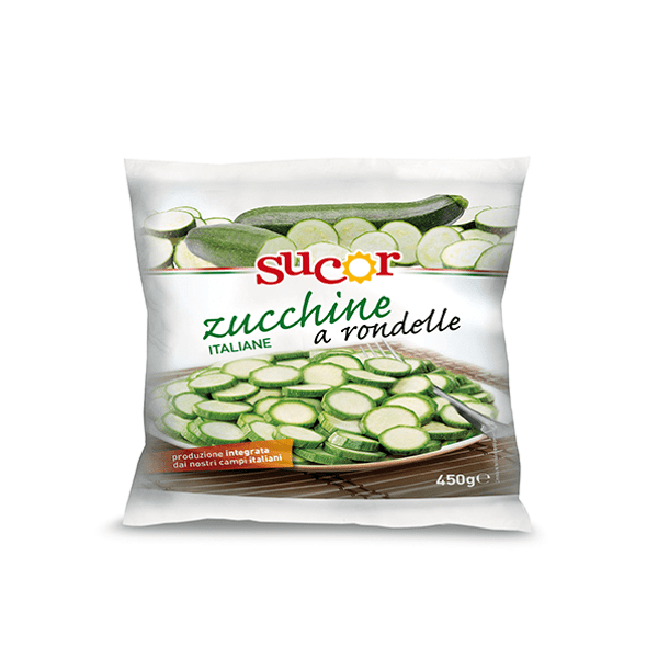 Zucchine a rondelle cg. 450g - Sucor