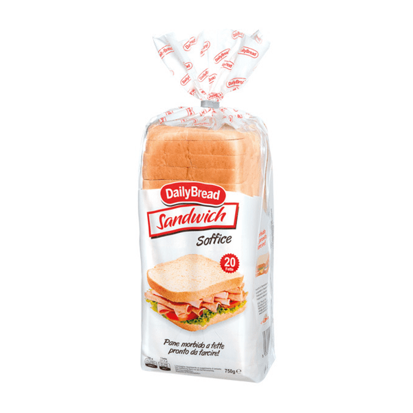 Pan carré Sandwich soffice 750g - Daily Bread