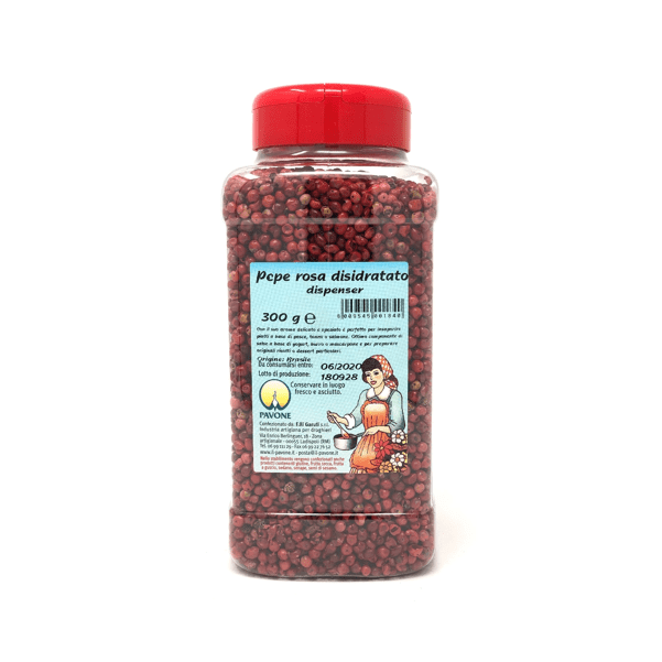 Pepe rosa disidratato dispenser 300g - Pavone