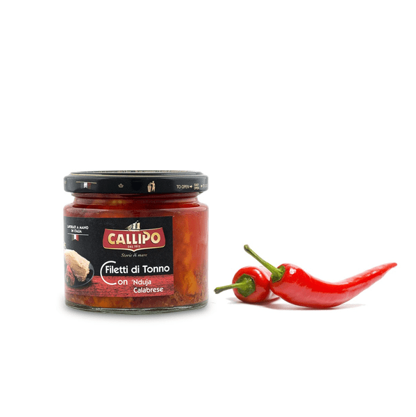 Filetti di tonno con 'Nduja Calabrese 200g - Callipo