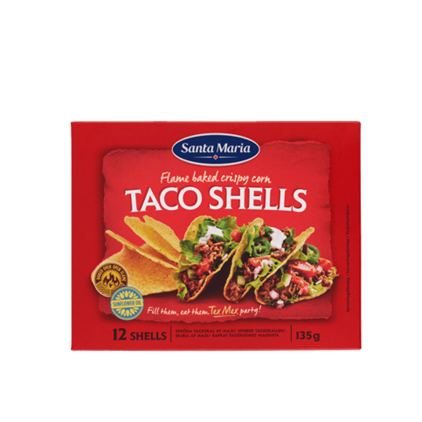 Taco Shells 12pz - Santa Maria