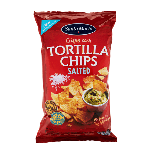 Tortilla chips salted 475g - Santa Maria