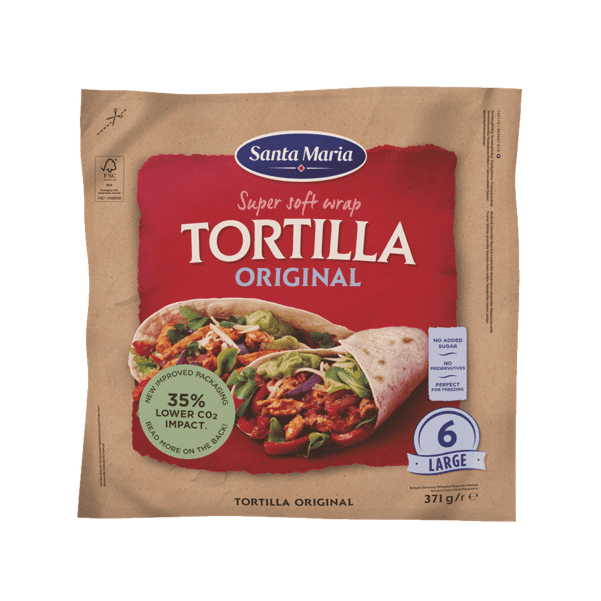 Tortillas Original Large 6pz - Santa Maria