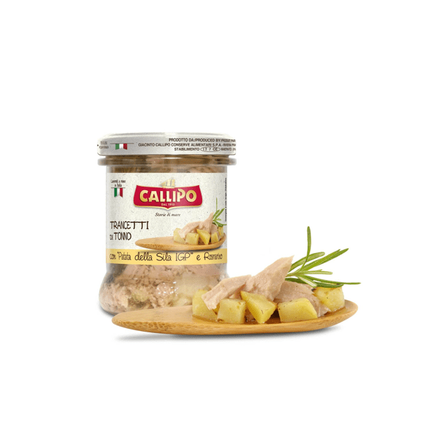 Trancetti di Tonno con patate e rosmarino 170g - Callipo