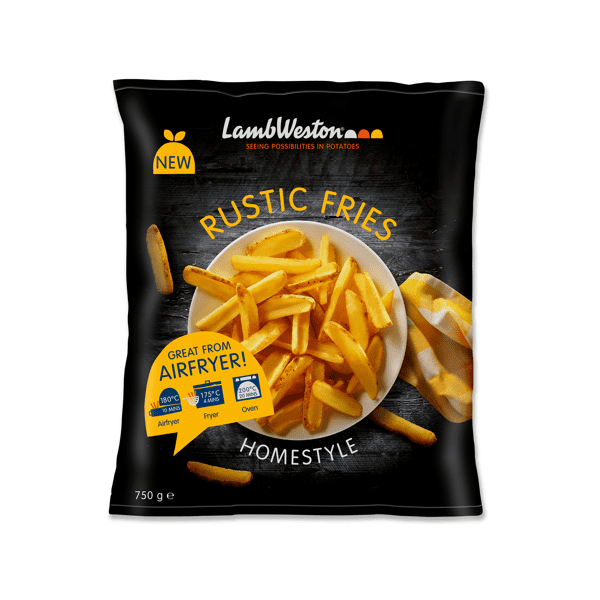 Patate Rustic Fries cg. 750g - LambWeston