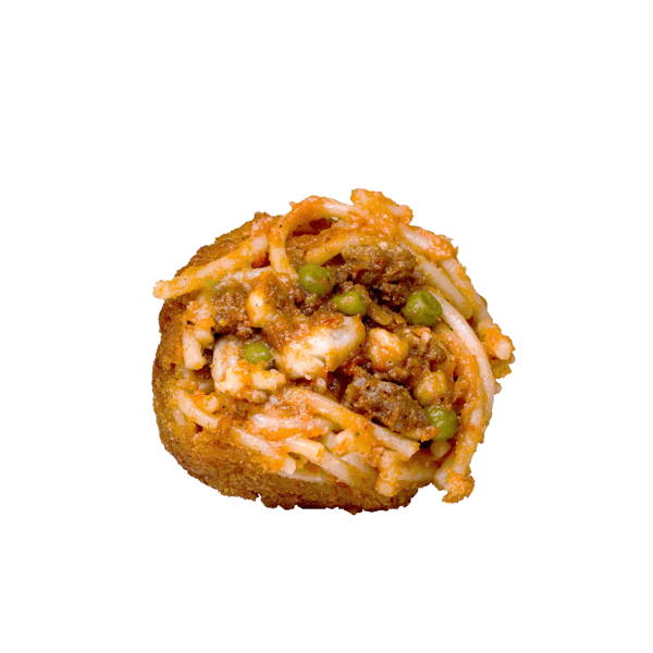 Arancina siciliana di spaghetti cg