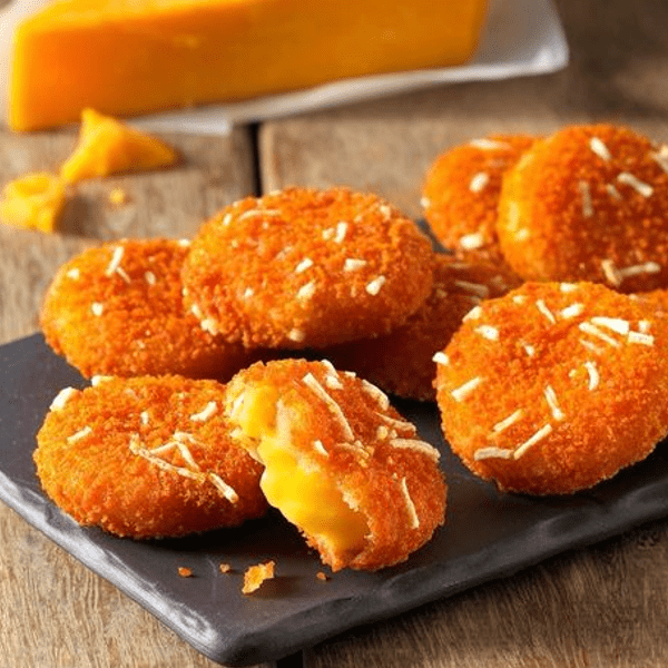 Cheddar Bites 1kg cg. - Farm Frites